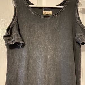 Dark Gray Hollister T-Shirt Dress